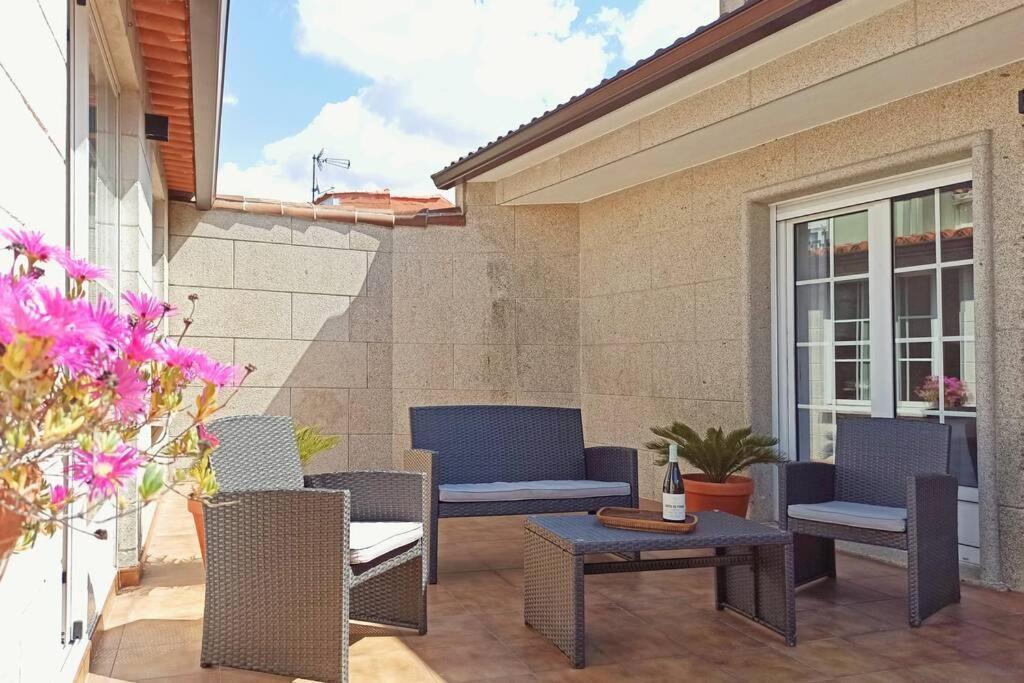 Casa Amplia Frente A La Playa Villa Cambados Exterior foto